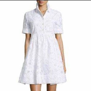 kate spade dress - white floral - size 4